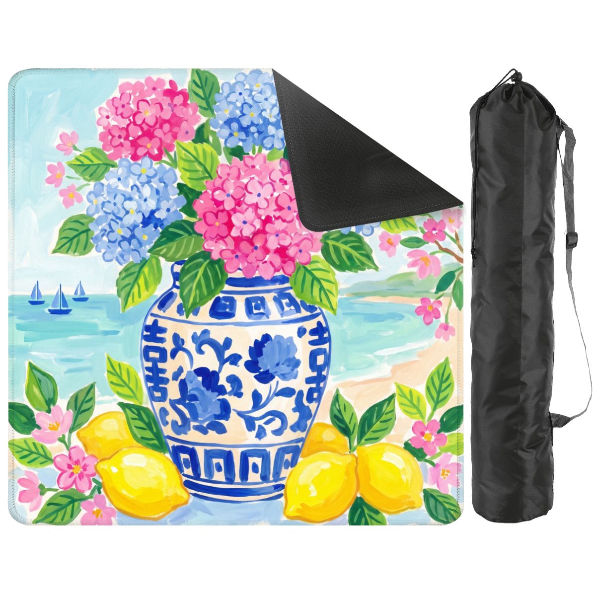 Capri Bloom Mahjong Mat