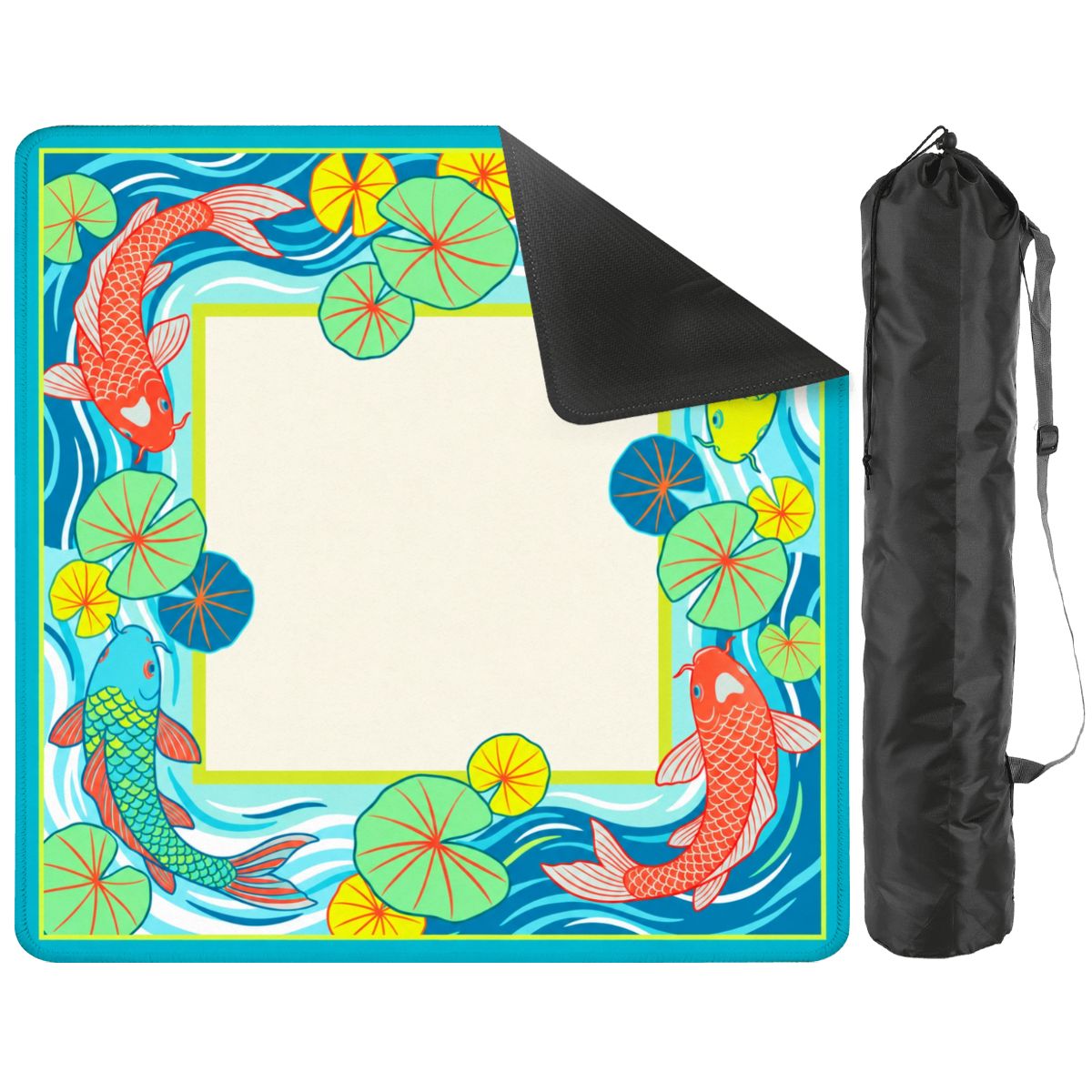 Koi Current Mahjong Mat